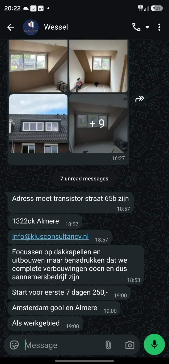 Brede dakkapel met extra licht en stahoogte — projectfoto 2